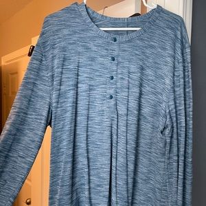 Lululemon Athletica Long Sleeve Heathered Shirt